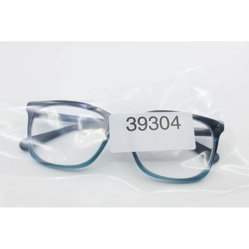 Life is Good LG Michelle Blue Gradient Square Eyeglasses Frames 53-17-140 39304